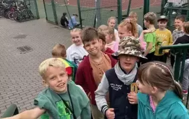 Dziś w klasie 2c szukaliśmy zajączka! 3