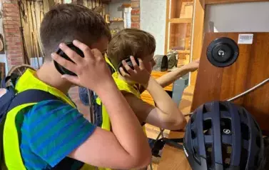 Wycieczka rowerowa klasy 4c 4