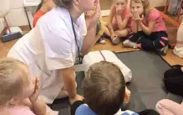 Pierwsza pomoc z klasą 1a i 1b! 1