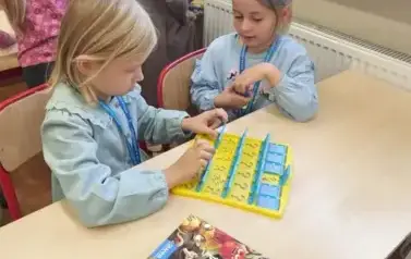 Światowy Dzień Gier Planszowych w klasach 1-3 2