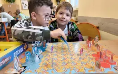 Światowy Dzień Gier Planszowych w klasach 1-3 4