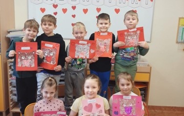 Walentynki w oddziałach przedszkolnych 1