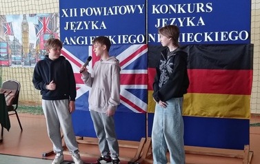 XII Powiatowy Konkurs Języka Angielskiego i Języka Niemieckiego&nbsp; 2