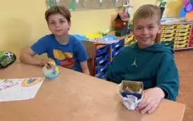 Dziś w klasie 2c szukaliśmy zajączka! 7