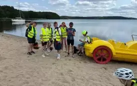 Wycieczka rowerowa klasy 4c 1