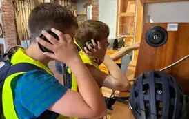 Wycieczka rowerowa klasy 4c 4