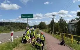 Wycieczka rowerowa klasy 4c 17