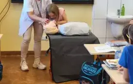 Pierwsza pomoc z klasą 1a i 1b! 6
