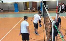  mecz Uczniowie kontra Nauczyciele 4