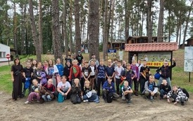 Klasy 5a i 5b na wsp&oacute;lnym ognisku integracyjnym! 10