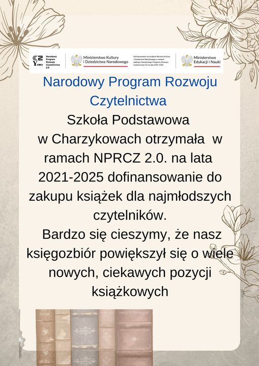 Informacja Narodowy Program Rozwoju Czytelnictwa