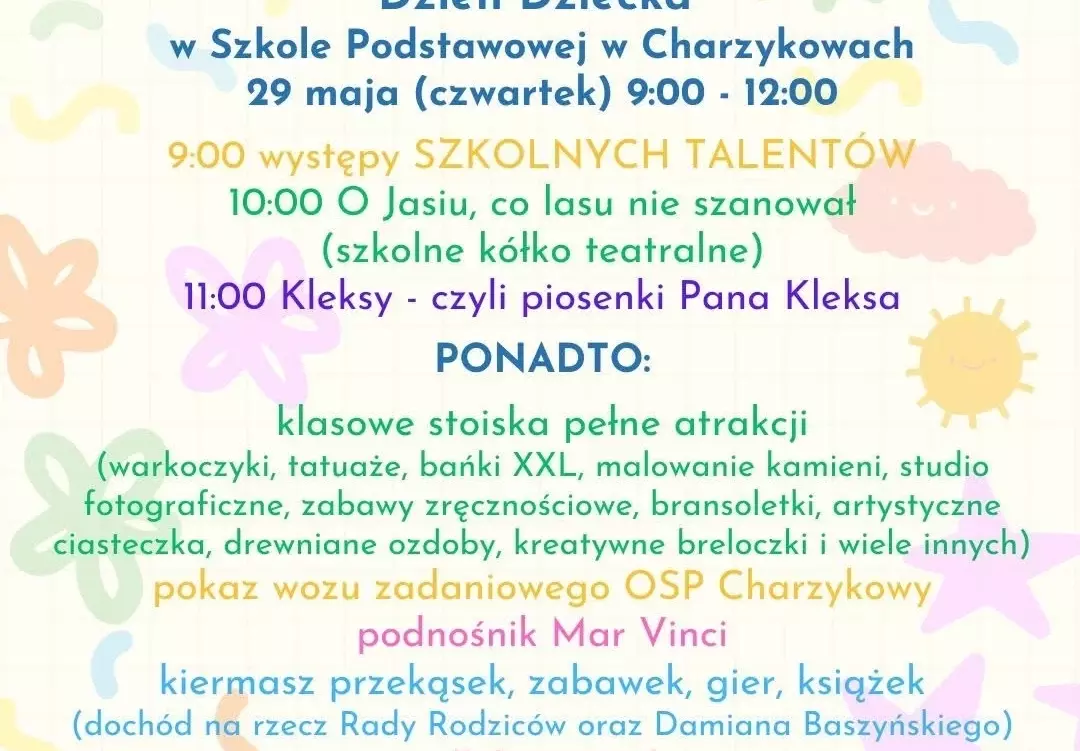 Zdjęcie do Już za kilka dni świętujemy wsp&oacute;lnie Dzień Dziecka