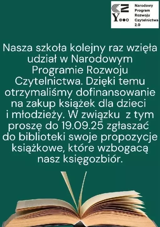 Zdjęcie do Narodowy Program Rozwoju Czytelnictwa