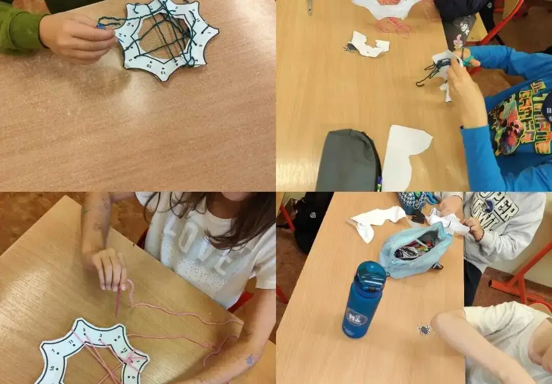 Zdjęcie do Klasa 3B zmierzyła się dzisiaj z igłą