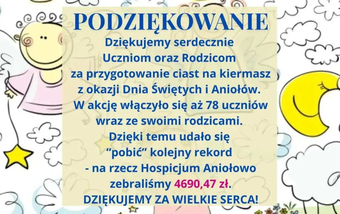 Zdjęcie do Podziękowanie