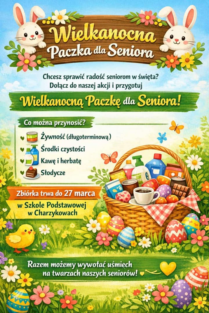 Zdjęcie do Wielkanocna Paczka dla Seniora