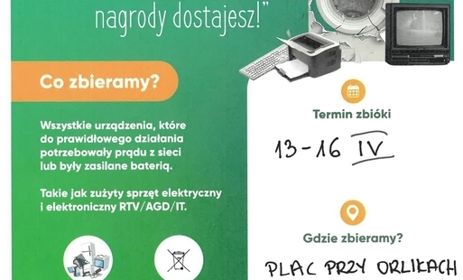 Zdjęcie do Zbi&oacute;rka elektrośmieci