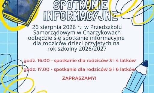 SPOTKANIE INFORMACYJNE
