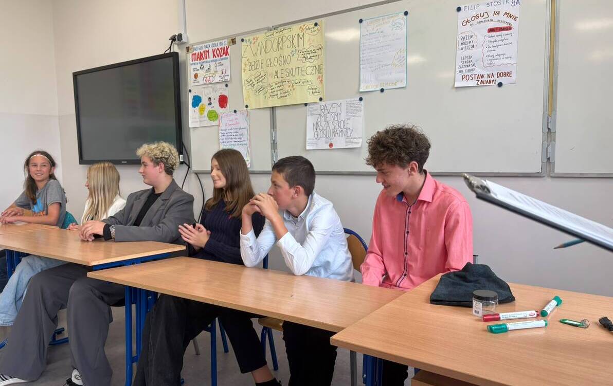 Zdjęcie do Debata kandydat&oacute;w do Samorządu Uczniowskiego